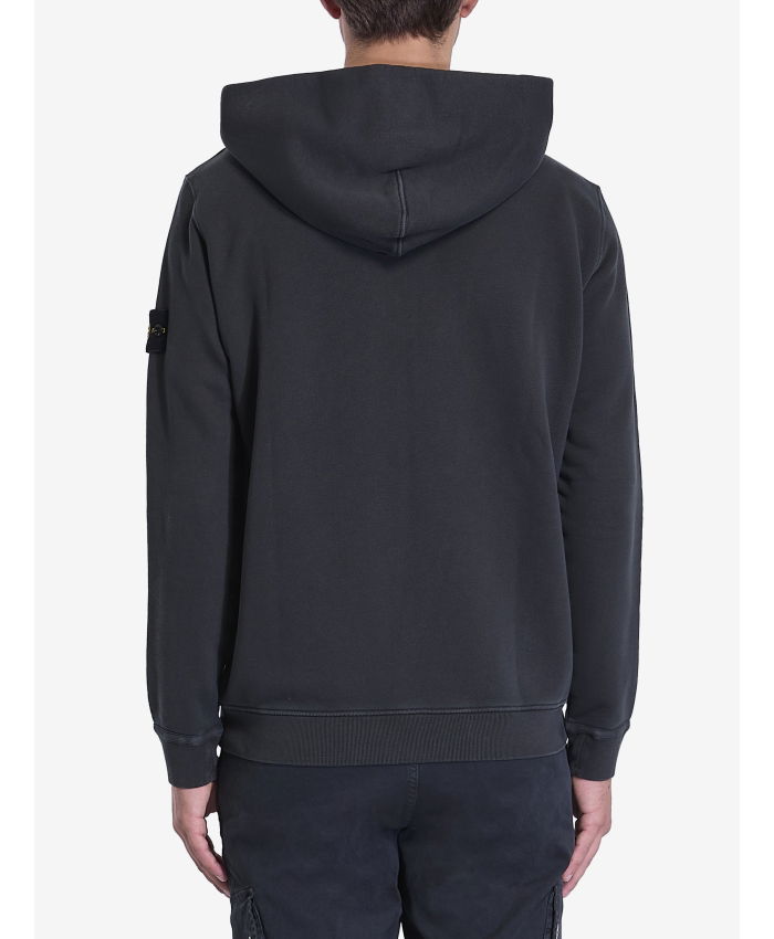 STONE ISLAND - Zip-up hoodie