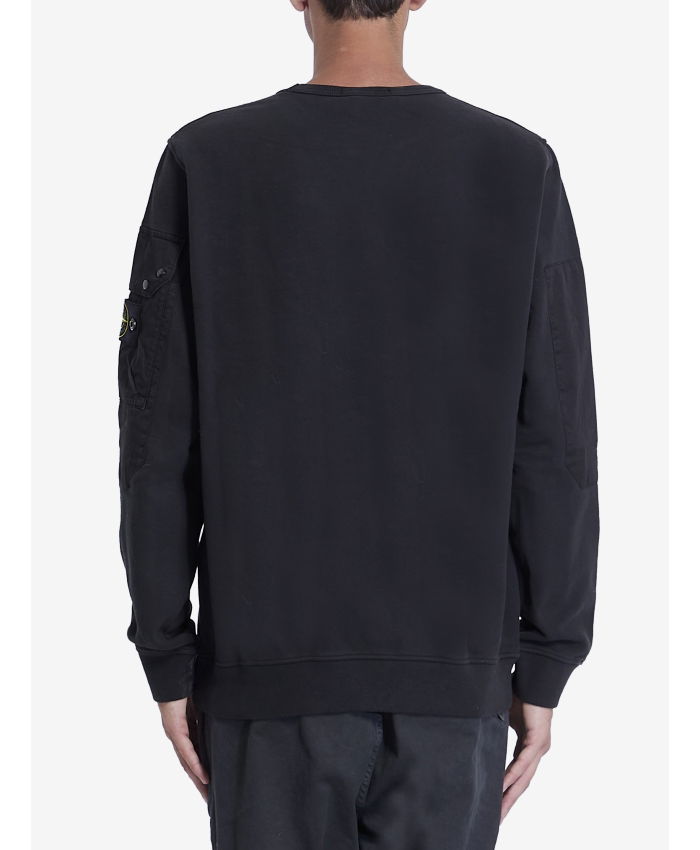 STONE ISLAND - Cotton sweatshirt