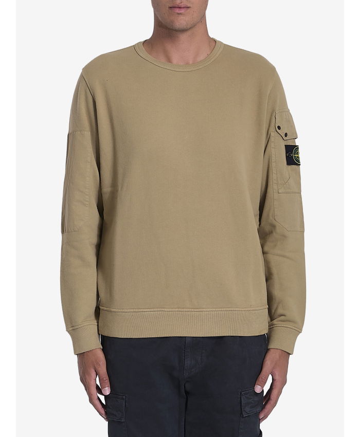 STONE ISLAND - Cotton sweatshirt