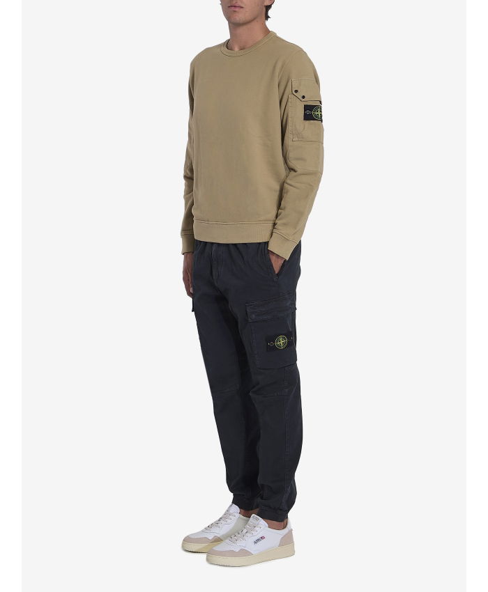 STONE ISLAND - Cotton sweatshirt