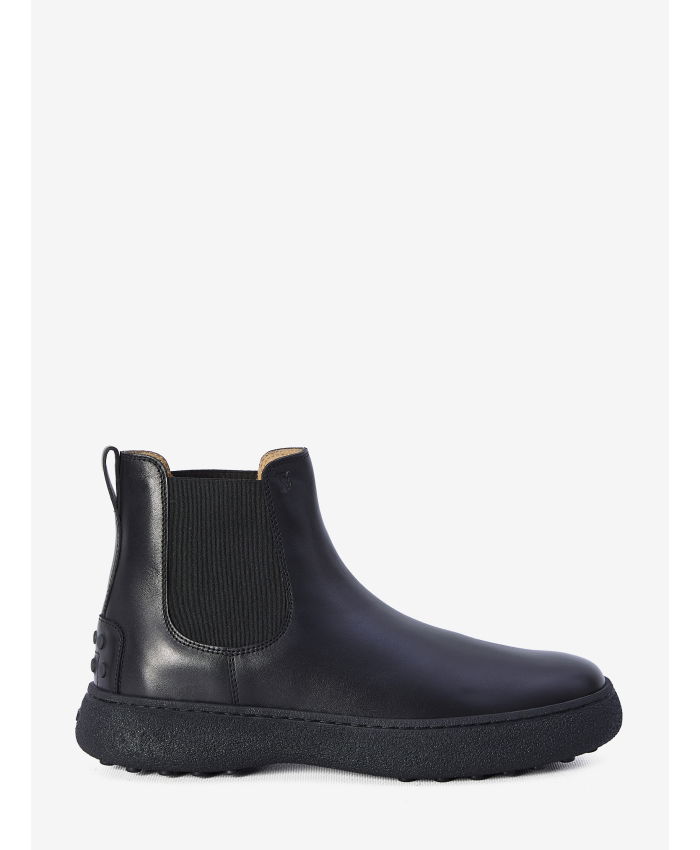 TOD'S - Leather Chelsea boots