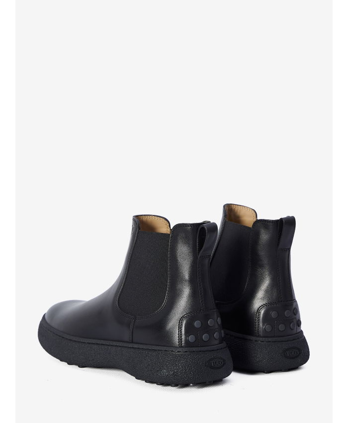 TOD'S - Leather Chelsea boots