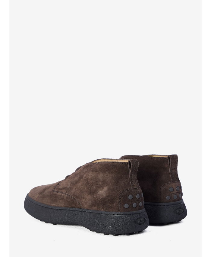 TOD'S - Desert boots in suede