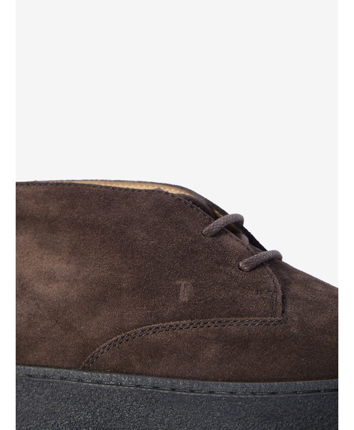 TOD'S - Desert boots in suede