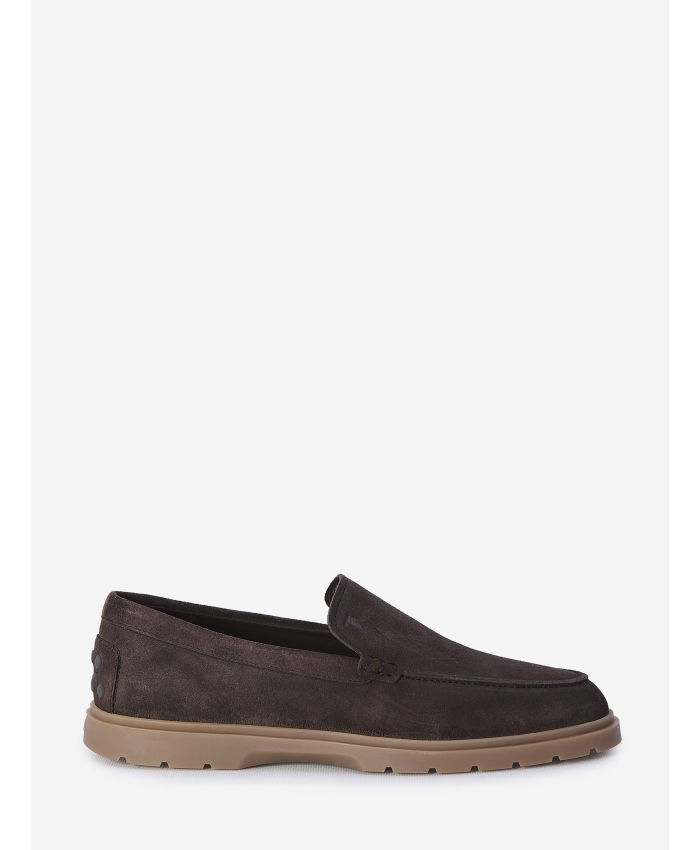 TOD'S - Suede loafers