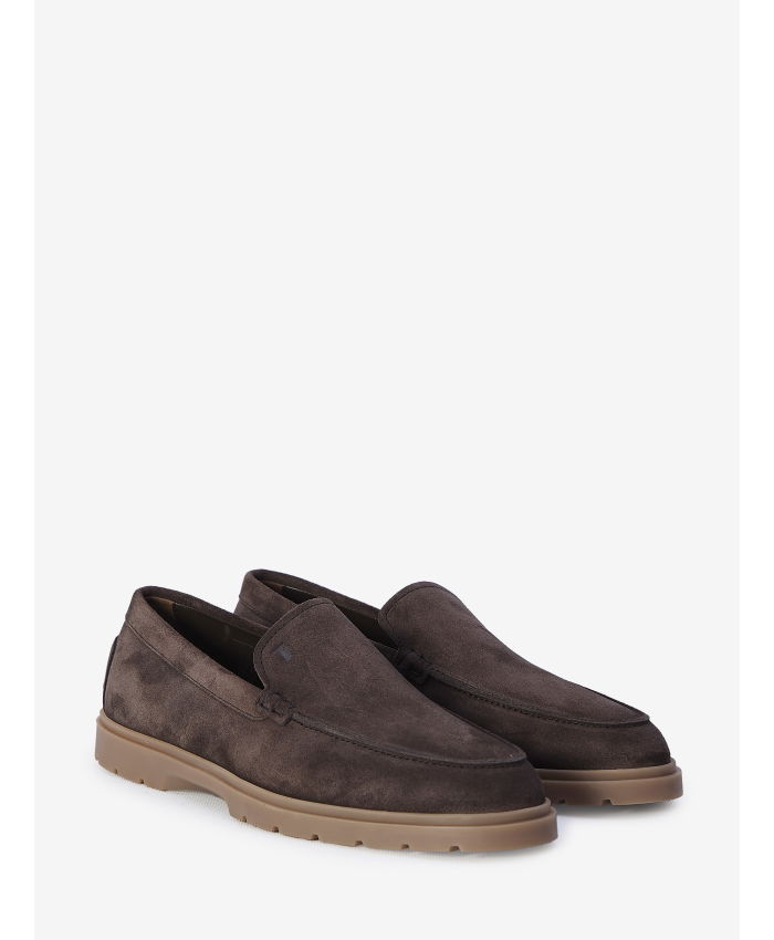 TOD'S - Suede loafers