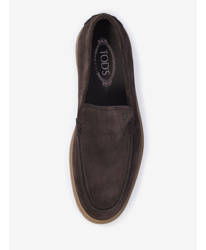 TOD'S - Suede loafers