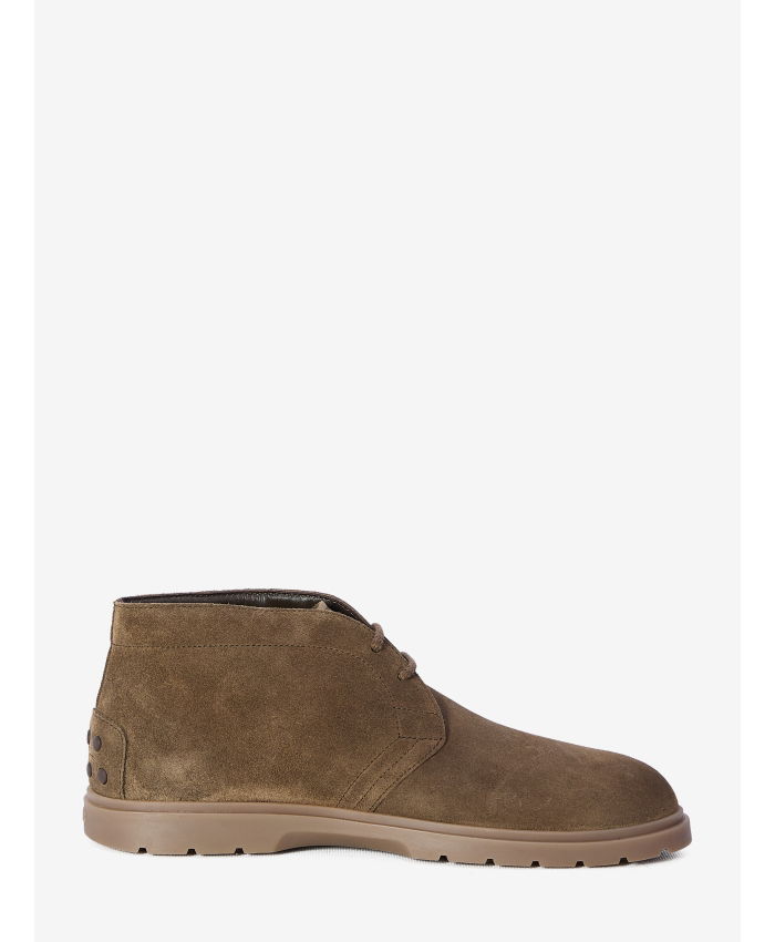 TOD'S - Desert boots in suede