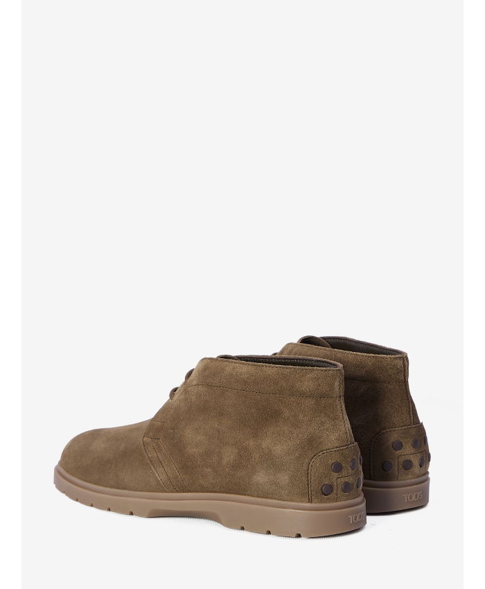 TOD'S - Desert boots in suede