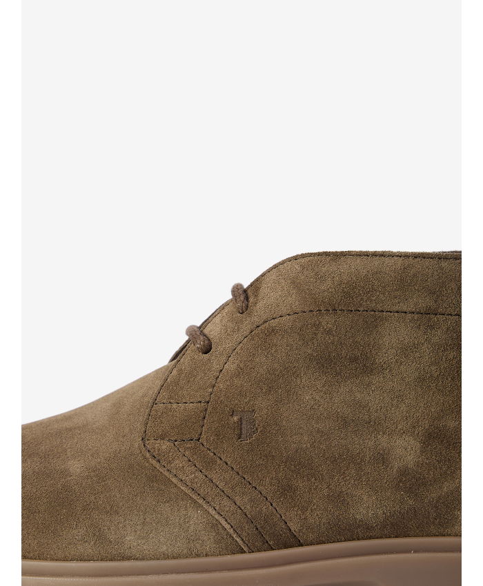 TOD'S - Desert boots in suede