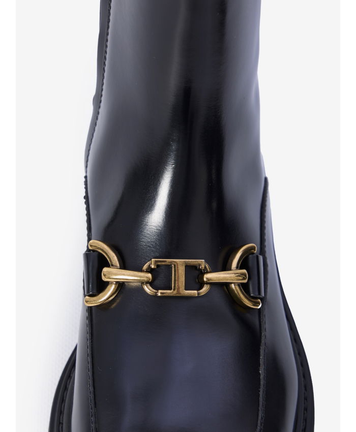 TOD'S - Leather ankle boots