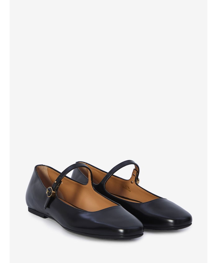 TOD'S - Leather ballerinas