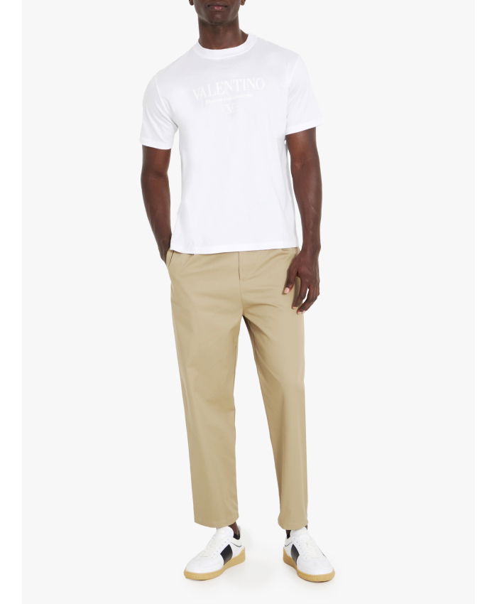 VALENTINO GARAVANI - Pants in cotton gabardine