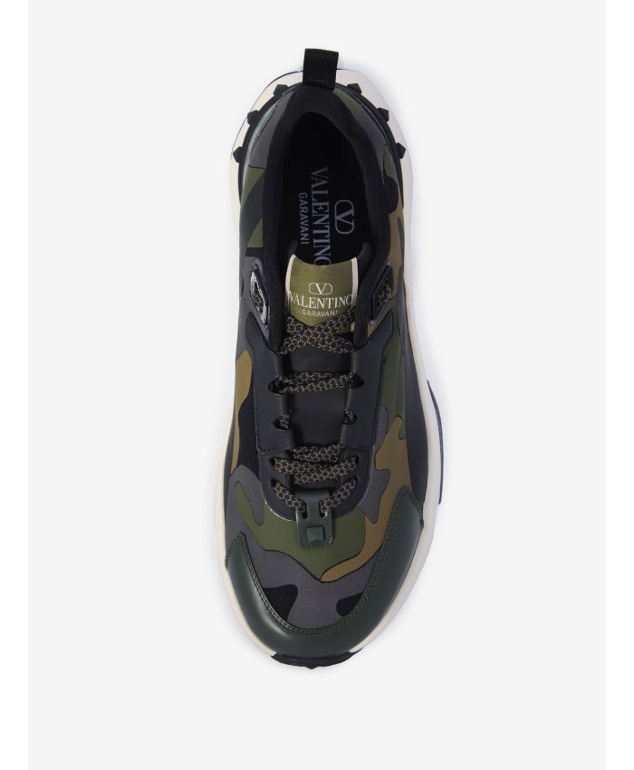 VALENTINO GARAVANI - Low Top True Act Camouflage sneakers