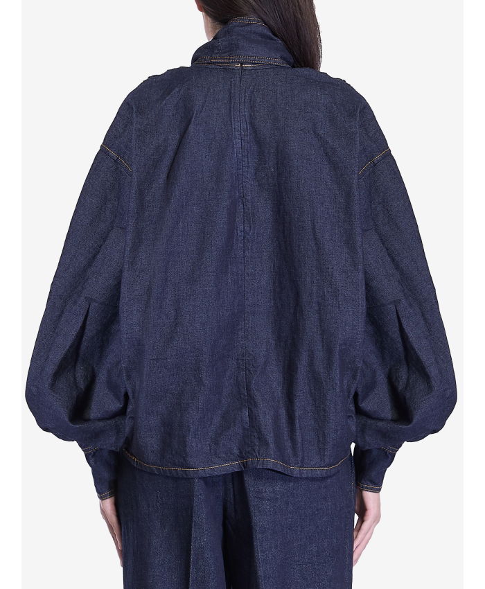 ZIMMERMANN - Illustration denim blouse