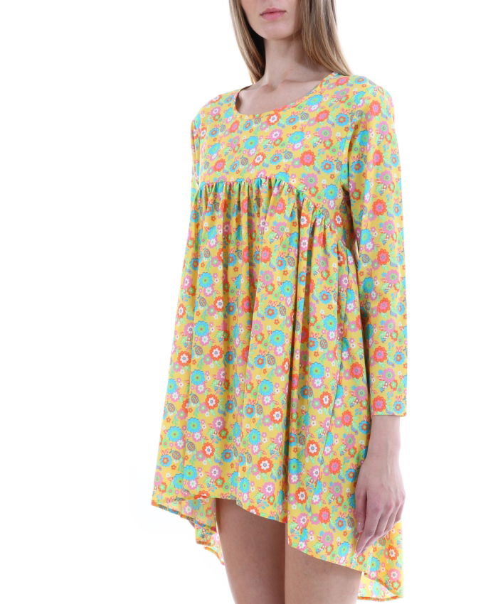 JEREMY SCOTT - Yellow floral dress