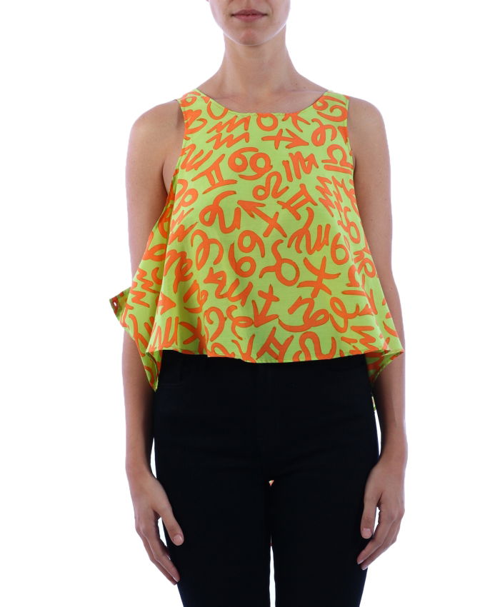 JEREMY SCOTT - Green Top