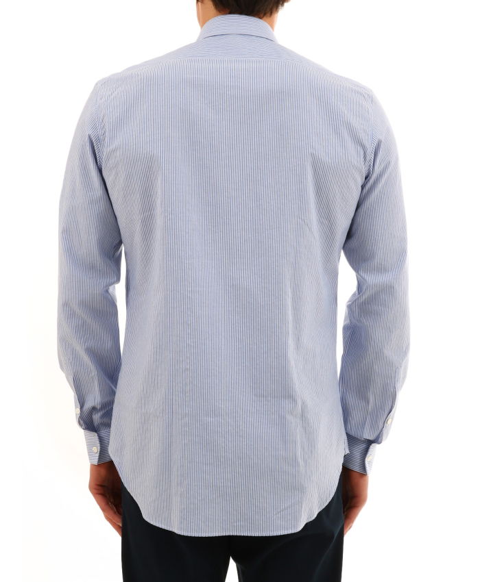 VANGHER - Light blue striped shirt