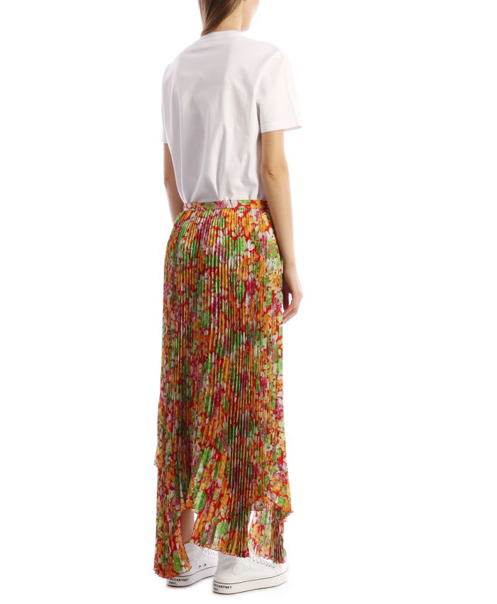 PLAN C - Floral Plissè Skirt