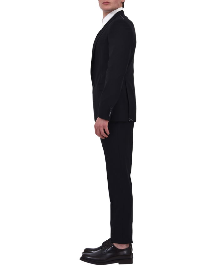 TONELLO - Two-piece black suit