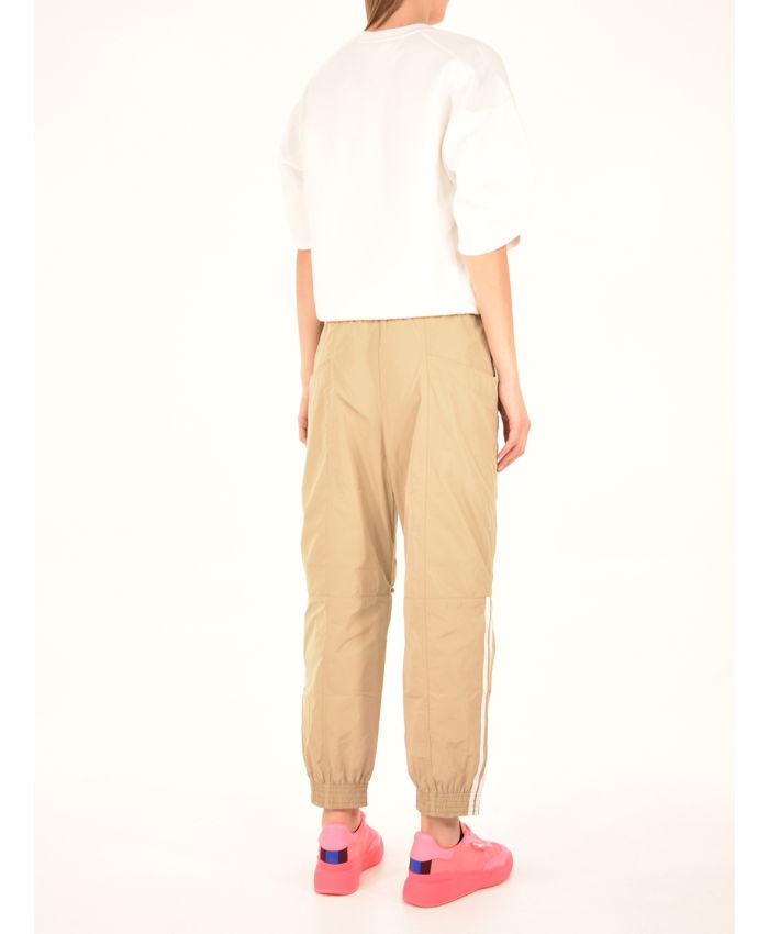 STELLA MCCARTNEY - Beige sports trousers