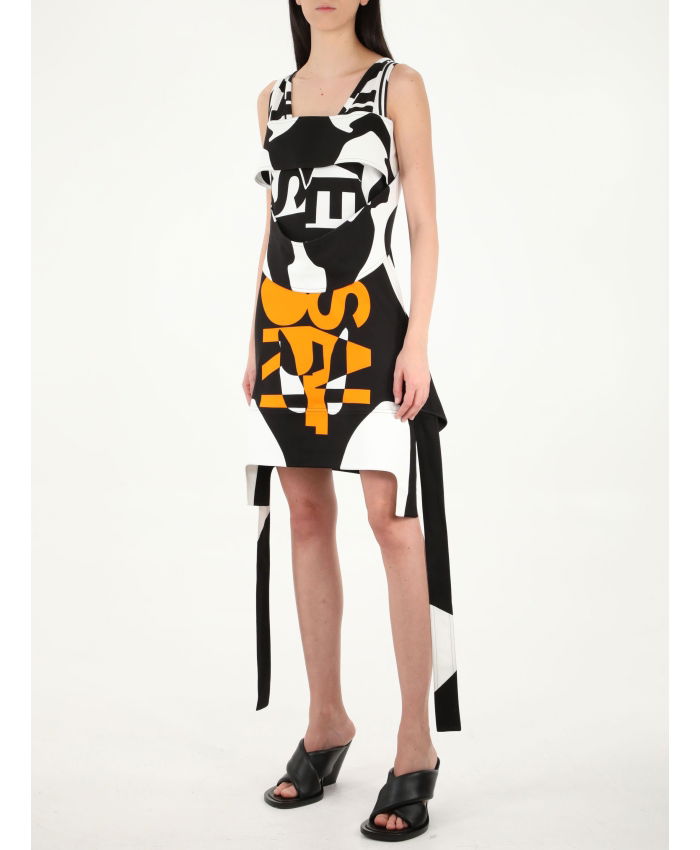 BURBERRY - Printed dress