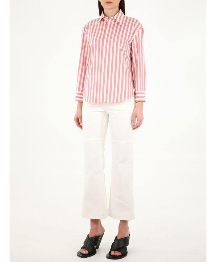 JIL SANDER - White denim jeans