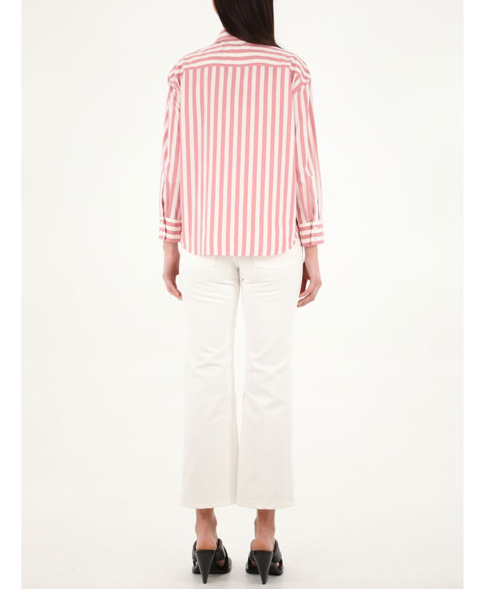 JIL SANDER - White denim jeans