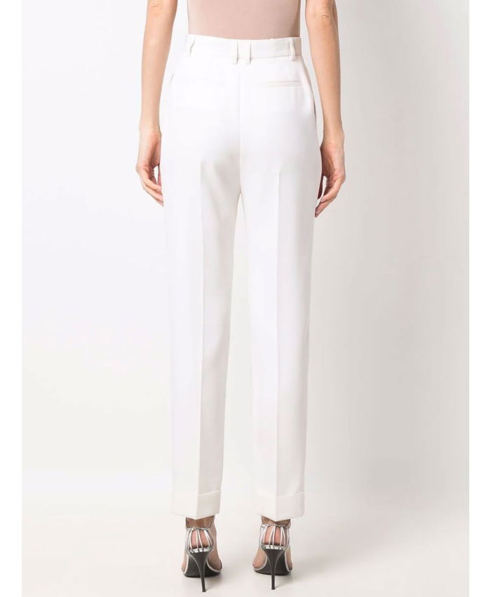 SAINT LAURENT - White tailored trousers