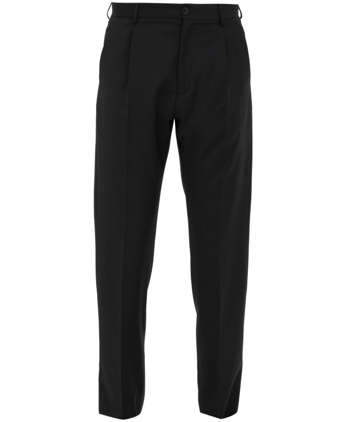 TONELLO - Black wool trousers