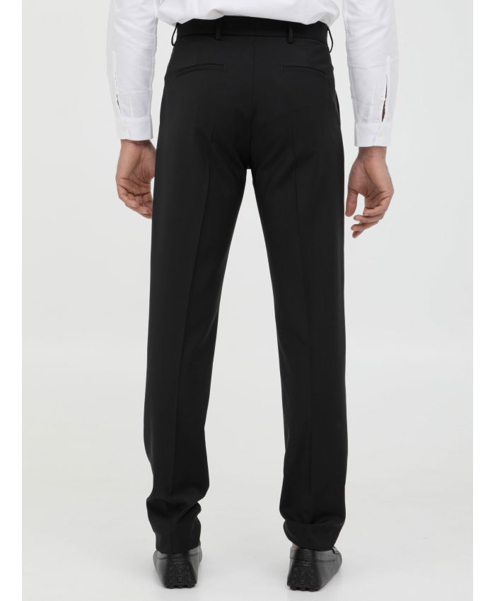 TONELLO - Black wool trousers