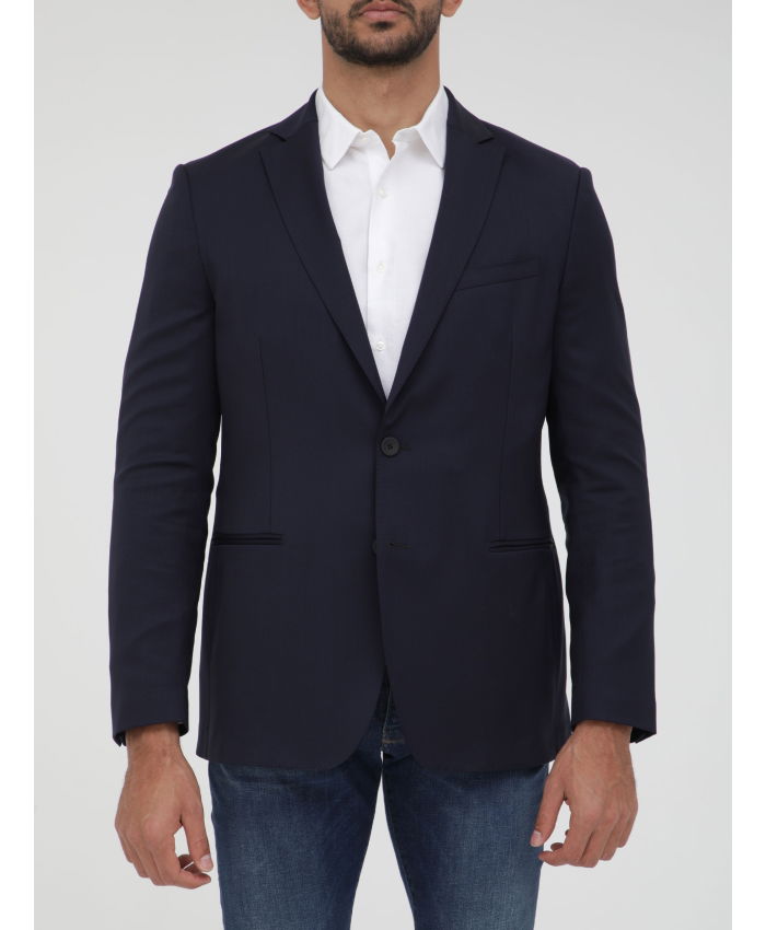 TONELLO - Blue wool jacket