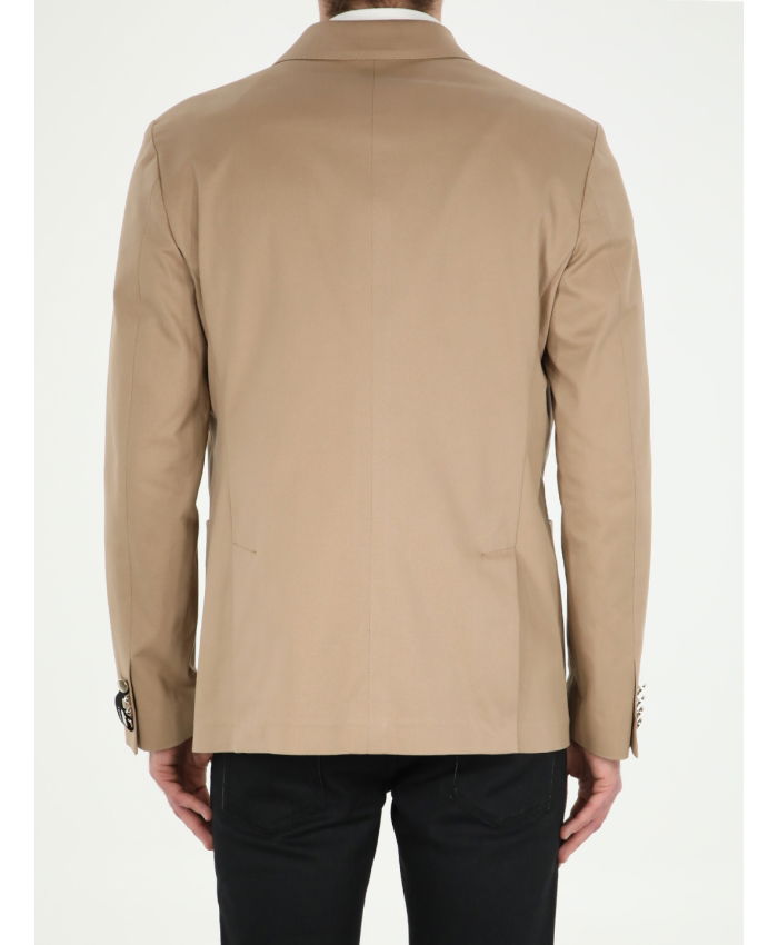 TONELLO - Beige cotton jacket