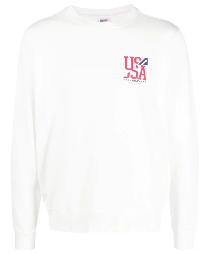 AUTRY - Printed cotton sweatshirt