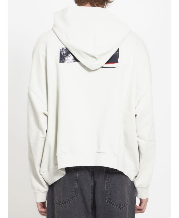 Balenciaga off white hoodie hotsell