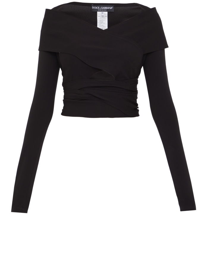 DOLCE&GABBANA - Jersey Milano rib shrug