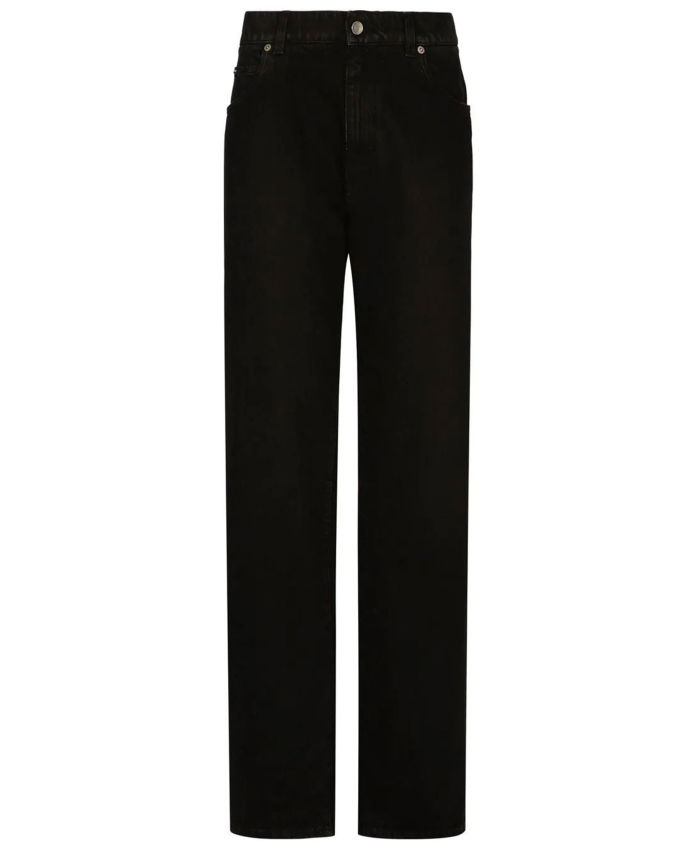 DOLCE&GABBANA - Jeans in denim nero