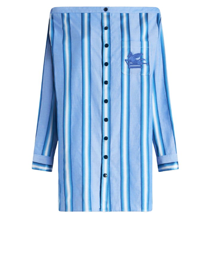 ETRO - Striped shirt dress