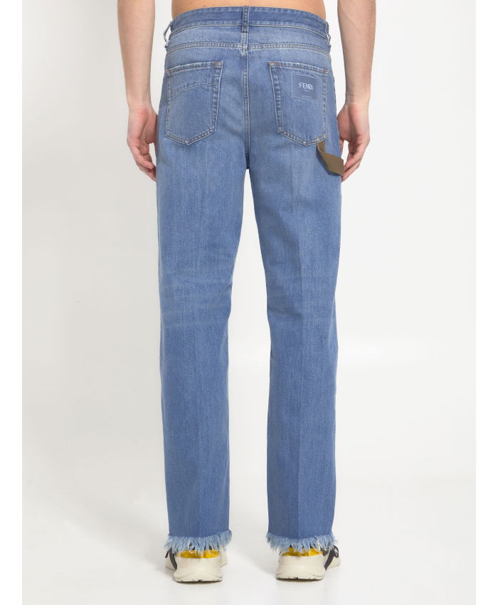 FENDI - Blue denim jeans