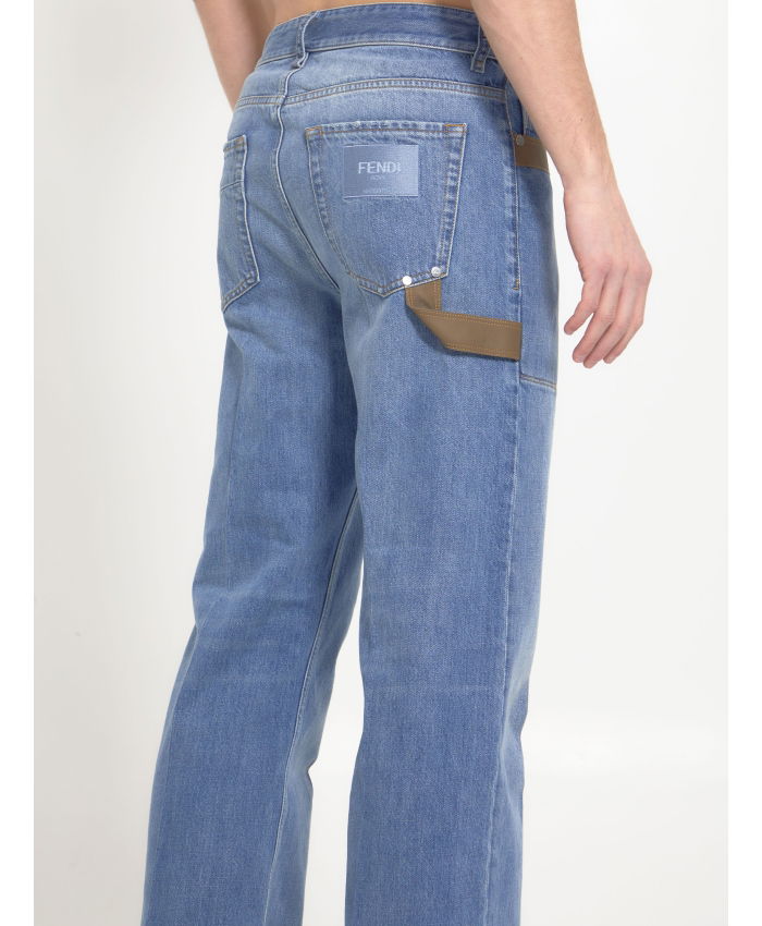 FENDI - Blue denim jeans