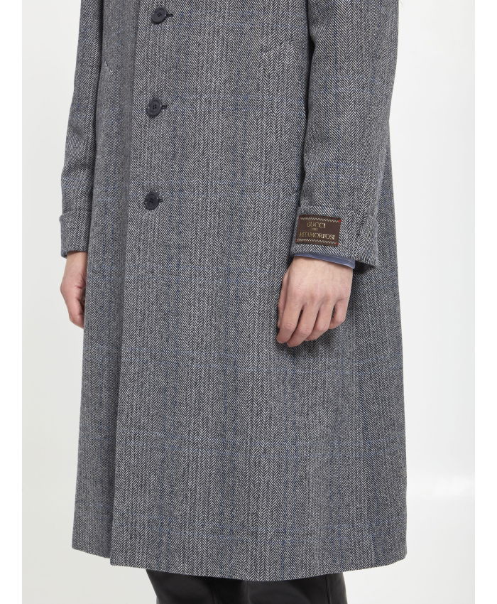 GUCCI - Houndstooth coat