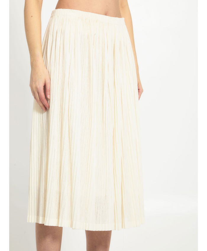 JIL SANDER - Pleated midi skirt