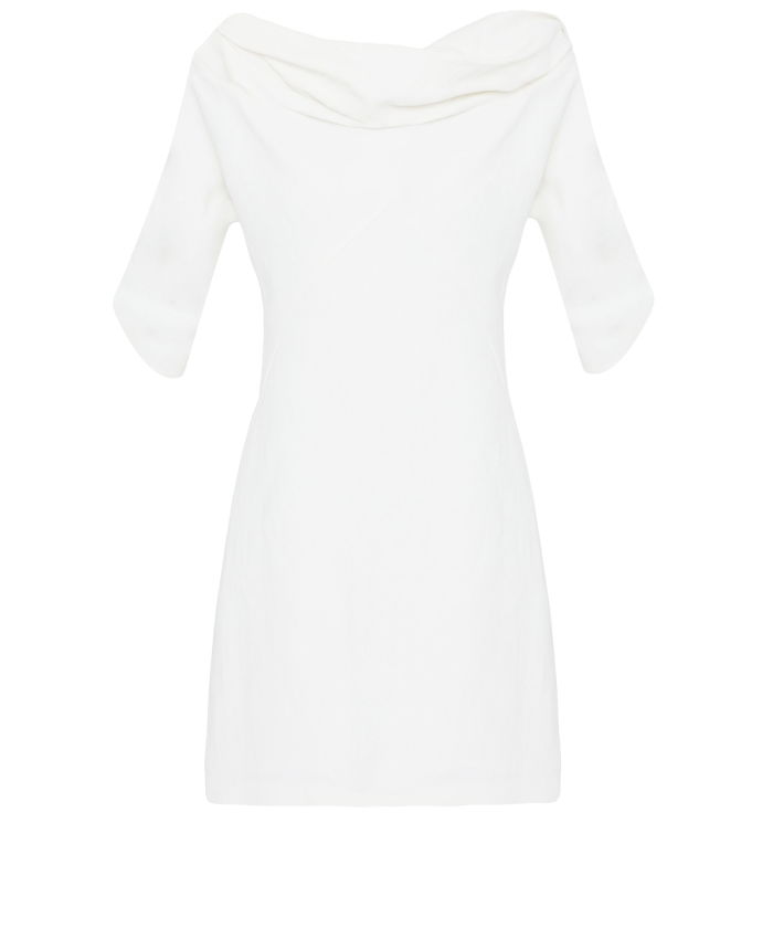 JIL SANDER - Linen and viscose dress