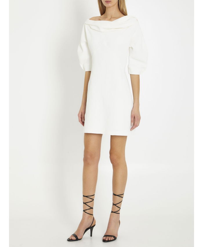 JIL SANDER - Linen and viscose dress