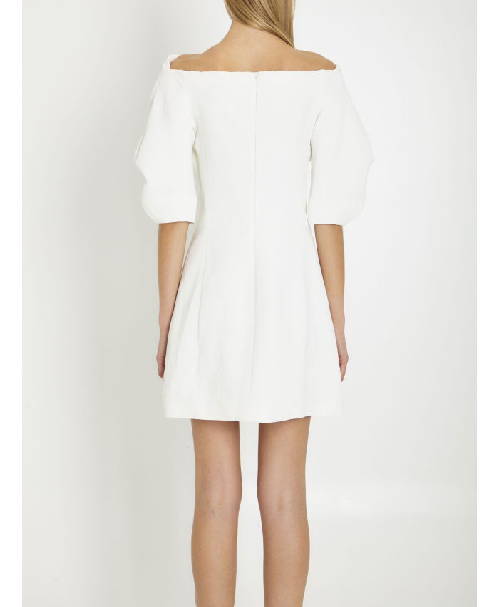 JIL SANDER - Linen and viscose dress