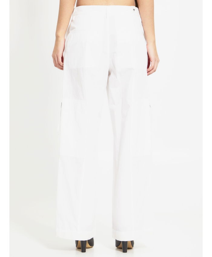 JIL SANDER - White cotton pants