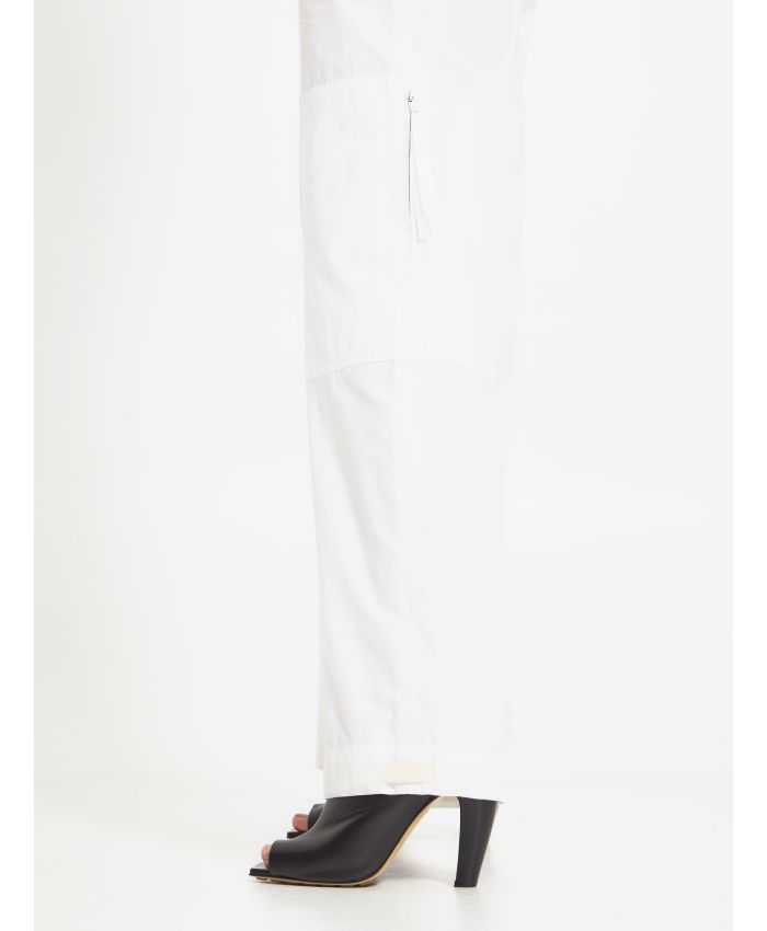 JIL SANDER - White cotton pants