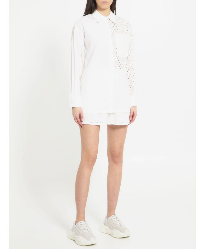 KENZO - Broderie anglaise cotton shirt