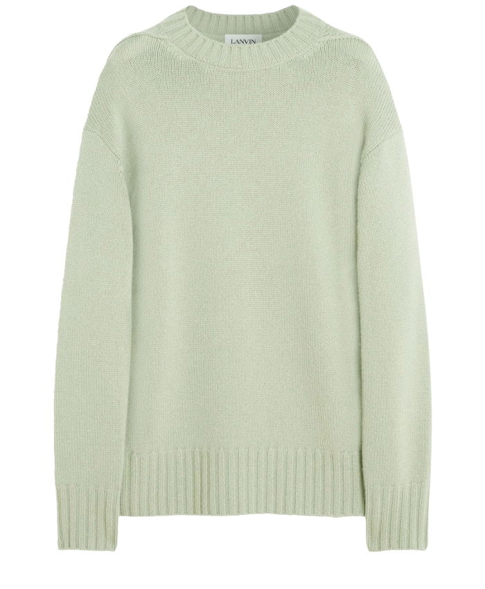 LANVIN - Green cashmere sweater