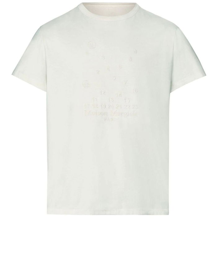 MAISON MARGIELA - Numerical logo t-shirt